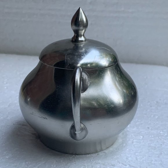 Vintage Metawa Holland Sugar Container, Real Pewter 94% , Pre 1985 Collectible - Picture 5 of 7